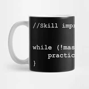 Skill improvement script Mug